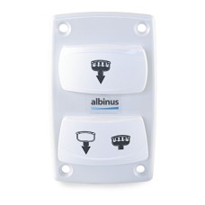 Panou de control pentru toaleta electrica silentioasa cu comutator Rocker 12/24V - Albin Panou de control pentru toaleta electrica silentioasa cu comutator Rocker 12/24V - Albin