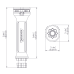 Railblaza prelungitor fix / 150mm