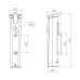 Railblaza suport vertical tub - 1 lanseta Railblaza suport vertical tub - 1 lanseta