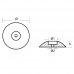 Anod Disc din aluminiu - Osculati Anod Disc din aluminiu - Osculati