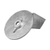Anod Suzuki trim tab DT/DF 20-30CP din zinc Anod Suzuki trim tab DT/DF 20-30CP din zinc