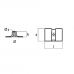 Anod Yamaha trim tab 9.9-25CP din aluminiu Anod Yamaha trim tab 9.9-25CP din aluminiu