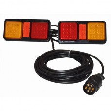 Instalatie elctrica peridoc LED - 12V - 7.5m/ 7pini Instalatie elctrica peridoc LED - 12V - 7.5m/ 7pini