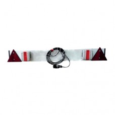Bara PVC cu instalatie lumini/led remorca Bara PVC cu instalatie lumini/led remorca