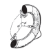 Suport(plastic) pentru colac salvare rotund Suport(plastic) pentru colac salvare rotund