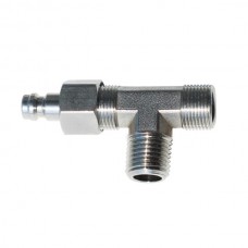 Conector "T"' cu supapa aerisire si filet Conector "T"' cu supapa aerisire si filet