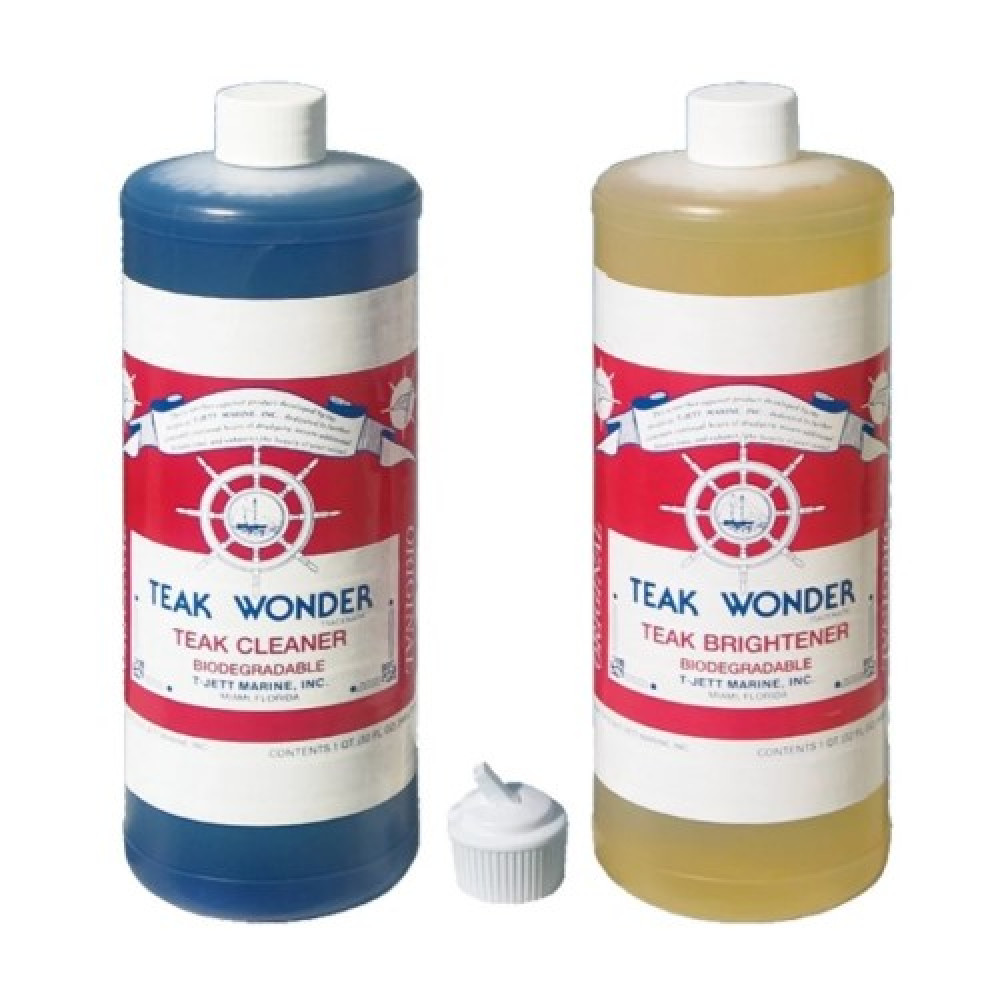 Combo Pack (Cleaner + Brightener) 1 Lt. - Teak Wonder 