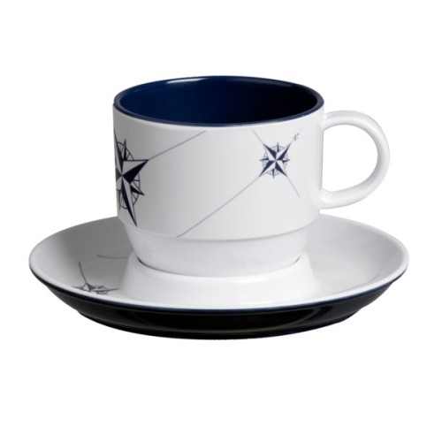 Set 6 cesti pentu ceai cu farfurie Northwind - 0.22L Set 6 cesti pentu ceai cu farfurie Northwind - 0.22L