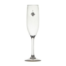 Set 6 pahare antialunecare pentru sampanie/prosecco Living - 230 ml