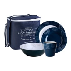 Set vesela din melamina Living - 4 persoane / 16 piese