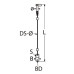 Pin cu arc si siguranta pentru baza bimini top Pin cu arc si siguranta pentru baza bimini top