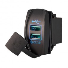 Priza marina dubla USB - Quick Charge Priza marina dubla USB - Quick Charge