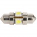 Bec led 12V Festoon 0.7W, L31mm - set 2 buc Bec led 12V Festoon 0.7W, L31mm - set 2 buc