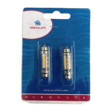 Bec led 12V Festoon 1.4W, L38mm - set 2 buc Bec led 12V Festoon 1.4W, L38mm - set 2 buc