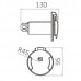 Priza marina Cruiser 3P - 16A/230V Priza marina Cruiser 3P - 16A/230V