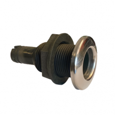 Tub evacuare apa PVC/Negru/Fata Inox Tub evacuare apa PVC/Negru/Fata Inox