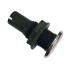 Tub evacuare apa PVC/Negru/Fata Inox