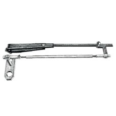 Brat stergator parbriz paralelogram din inox, telescopic Brat stergator parbriz paralelogram din inox, telescopic