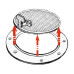 Capac inspectie rotund detasabil Capac inspectie rotund detasabil