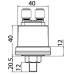 Senzor presiune ulei VDO 10 bari M10 x 1 Senzor presiune ulei VDO 10 bari M10 x 1