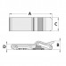 Incuietoare antivibratii pvc alb/inox/6mm - Osculati