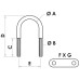Inel prova/pupa din inox 316 cu doua placi asimetrice