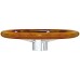 Volan cu 5 spite din inox, premium/lemn teak