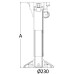 Picior scaun telescopic/gaz