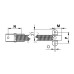Arc din inox pentru deschidere capac L220mm Terminatie 1C-2D Arc din inox pentru deschidere capac L220mm Terminatie 1C-2D