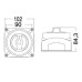 Selector pentru 2 baterii aplicat 300/450A - Osculati