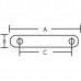 Placa de aluminiu montaj motor outboard Placa de aluminiu montaj motor outboard