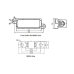 Victron Energy Fuse holder for MEGA-fuse