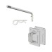 Suport Magma Marine Kettle® lateral (bulkhead) sau pentru șină pătrată/plat