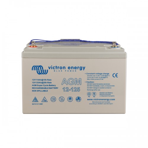 Victron Energy AGM Super Cycle Battery 12V 125Ah (M8) Victron Energy AGM Super Cycle Battery 12V 125Ah (M8)