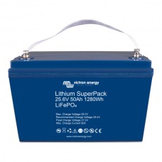 Victron Energy Lithium SuperPack 25,6V 50Ah (M8) Victron Energy Lithium SuperPack 25,6V 50Ah (M8)