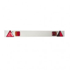 Bara PVC cu instalatie lumini remorca Bara PVC cu instalatie lumini remorca