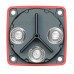 Selector 2 baterii cu 4 pozitii - m-Series Mini - Blue Sea Selector 2 baterii cu 4 pozitii - m-Series Mini - Blue Sea